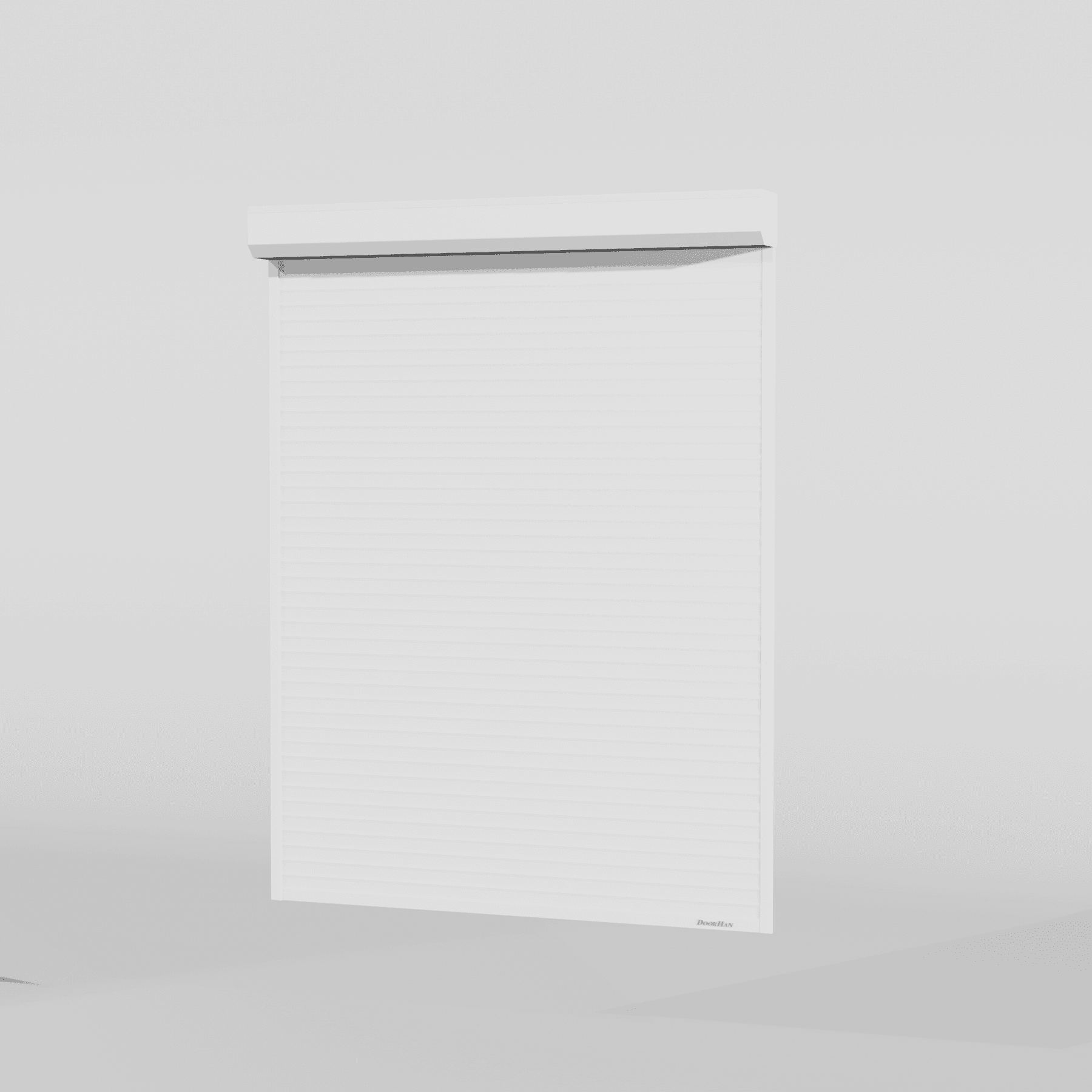 Рольставни DoorHan 2400х1900 цвета RAL 9003 (белый) невзломостойкие без автоматики — фото 2